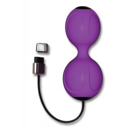Kulki Kegel wibrujące Alive fioletowe z pilotem USB Alive