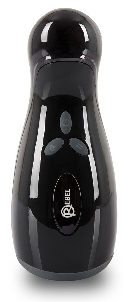 Masturbator Rebel z 3 funkcjami wibracji i ogrzewania 20 cm USB Rebel