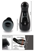 Masturbator Rebel z 3 funkcjami wibracji i ogrzewania 20 cm USB Rebel