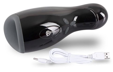 Masturbator Rebel z 3 funkcjami wibracji i ogrzewania 20 cm USB Rebel
