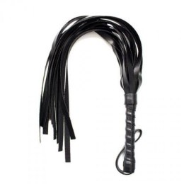 Pejcz skórzany z frędzlami Squash Whip czarny Toyz4lovers Toyz4lovers