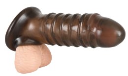 Przedłużka na penisa Rebel dymna 18 cm TPR Rebel