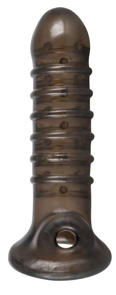 Przedłużka na penisa Rebel dymna 18 cm TPR Rebel