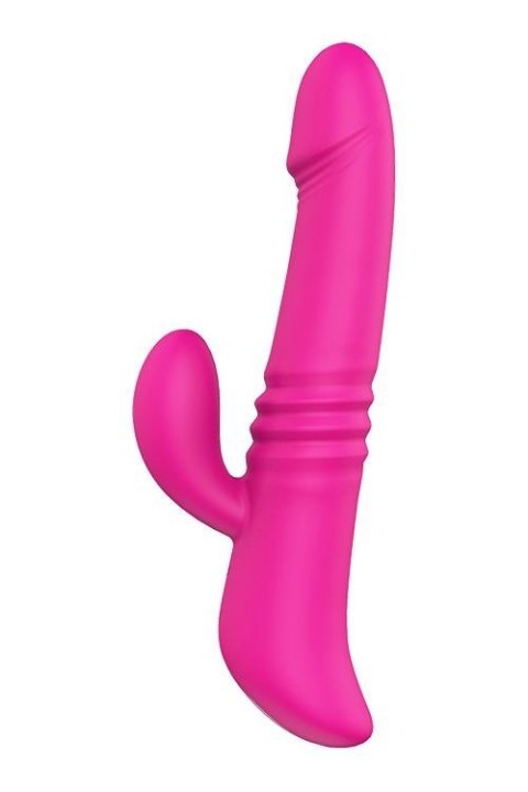 Silikonowy wibrator króliczek ogrzewający Dream Toys magenta USB Dream Toys