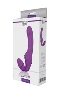 Strapon z wibracją bez ramiączek Double Dipper fioletowy Dream Toys Dream Toys