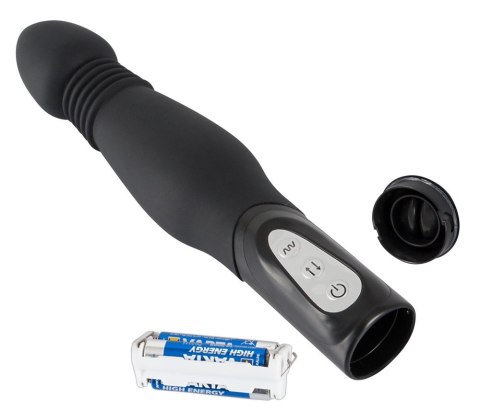 Wibrator analny wstrząsowy You2Toys czarny silikonowy 23,5 cm You2Toys