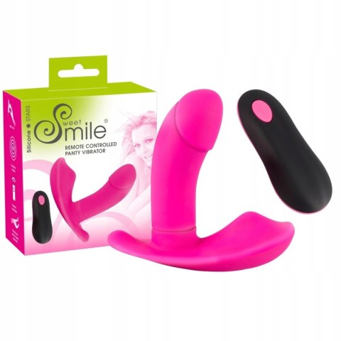 Wibrator do majtek Sweet Smile z pilotem USB 10,7 cm Sweet Smile