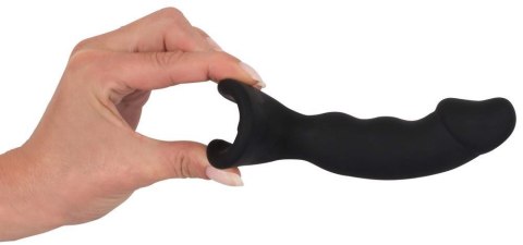 Wibrujący korek analny Black Velvets silikonowy USB 14 cm Black Velvets