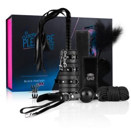 Zestaw BDSM 10 elementów EasyToys czarny Easytoys