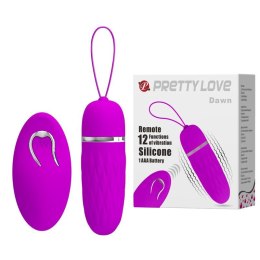 Bezprzewodowe wibrujące jajko Pretty Love Dawn 12 funkcji Pretty Love