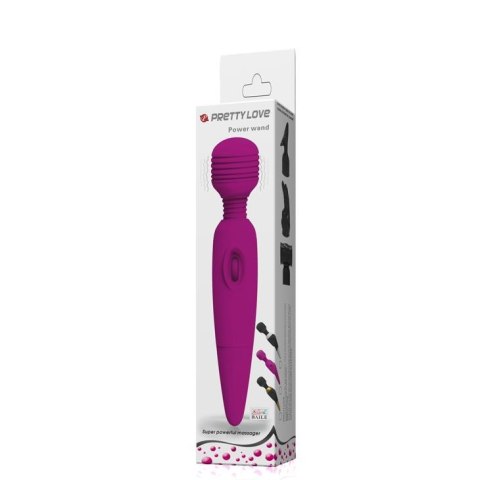 Masażer wibracyjny Pretty Love Power Wand fioletowy Pretty Love