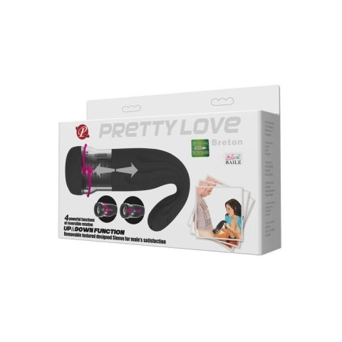 Masturbator waginalny obrotowy Pretty Love Breton USB Pretty Love
