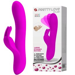 Wibrator króliczek Pretty Love Dylan silikonowy USB 21 cm Pretty Love