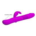 Wibrator króliczek Pretty Love Ward silikonowy z rotacją USB 27 cm Pretty Love