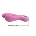 Wibrator punktu G Pretty Love Canrol różowy USB 17 cm Pretty Love