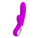 Wibrator punktu G Pretty Love Elmer fioletowy USB 12 trybów Pretty Love