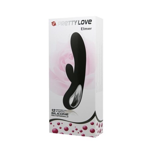 Wibrator punktu G Pretty Love Elmer fioletowy USB 12 trybów Pretty Love