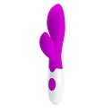 Wibrator punktu G Pretty Love Newman silikonowy fioletowy 20,5 cm Pretty Love