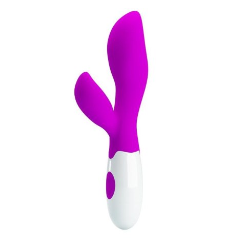 Wibrator punktu G Pretty Love Newman silikonowy fioletowy 20,5 cm Pretty Love