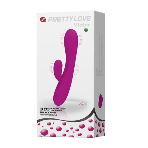 Wibrator punktu G Pretty Love Victor USB 30 funkcji Pretty Love