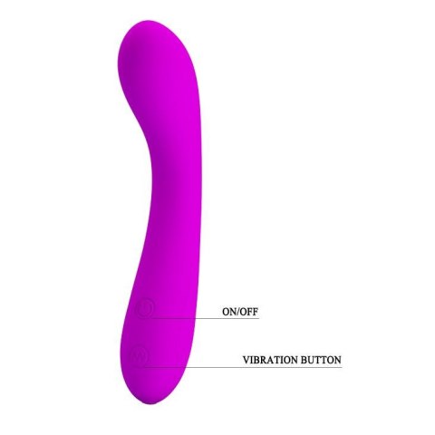 Wibrator punktu G silikonowy Pretty Love Tony 30 trybów 16 cm Pretty Love