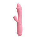 Wibrator punktu G ze stymulatorem Pretty Love Snappy różowy USB 30 trybów Pretty Love
