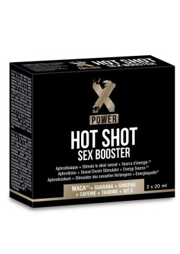 Hot Shot Sex Booster 3 shots Natural Labophyto