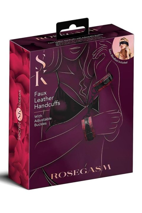 SECRET KISSES ROSEGASM BUCKLE CUFFS Secret Kisses