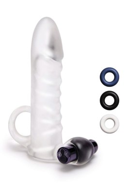 SIZE UP CLEAR VIEW VIBRATING PENIS EXTENDER SIZE UP