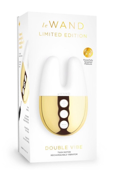 LE WAND DOUBLE VIBE WHITE GOLD Le Wand
