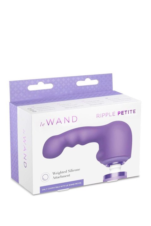 LE WAND PETITE RIPPLE ATTACHMENT COVER VIOLET Le Wand