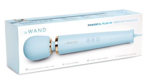 Le Wand Powerful Plug-In Blue Le Wand