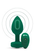B-VIBE VIBRATING JEWEL PLUG M/L EMERALD GREEN B-Vibe