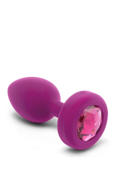 B-VIBE VIBRATING JEWEL PLUG S/M FUCHSIA B-Vibe