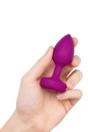 B-VIBE VIBRATING JEWEL PLUG S/M FUCHSIA B-Vibe
