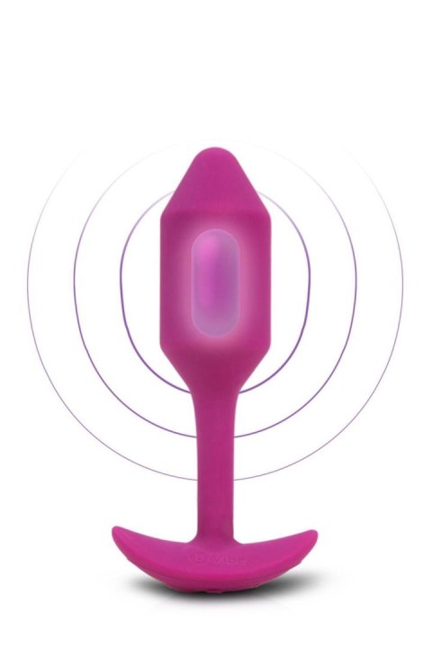 B-VIBE VIBRATING SNUG PLUG 2 ROSE B-Vibe