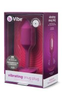 B-VIBE VIBRATING SNUG PLUG 2 ROSE B-Vibe